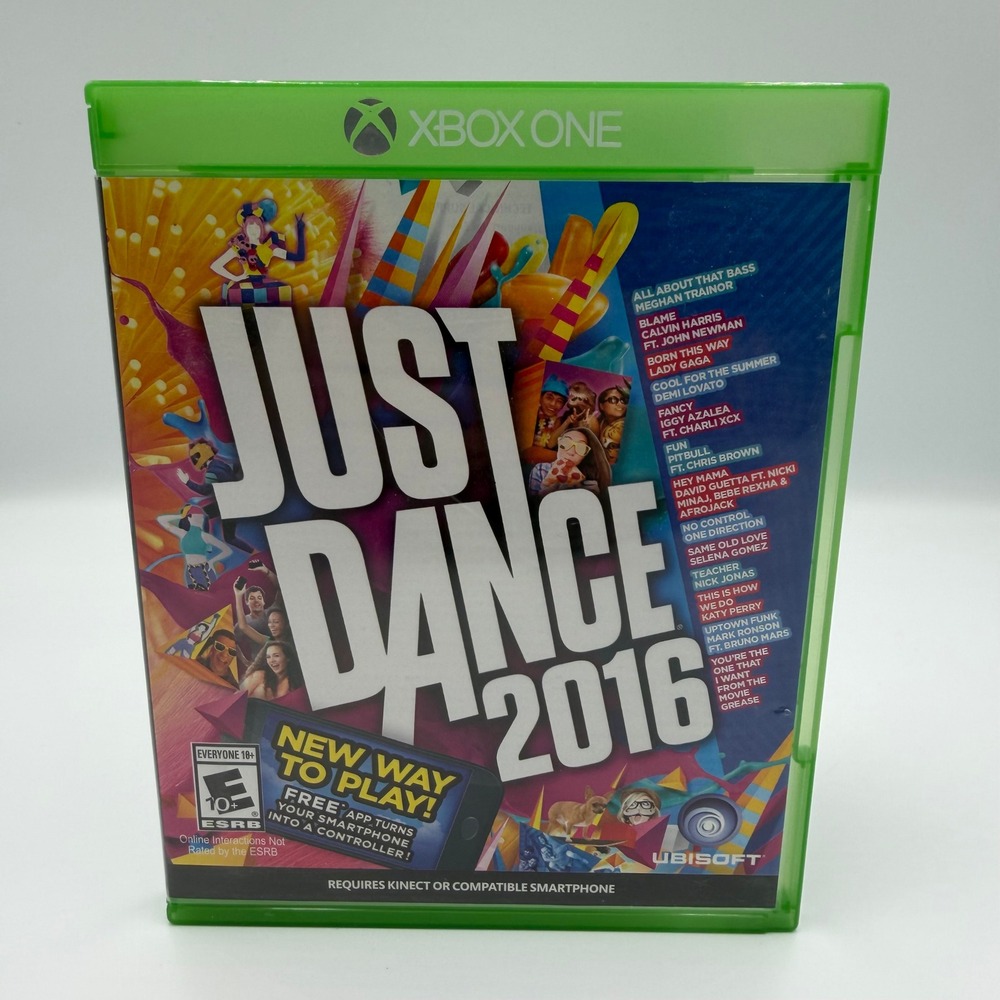 Just Dance 2016 Xbox One Ubisoft Music Rhythm Dance Game UBP50401065